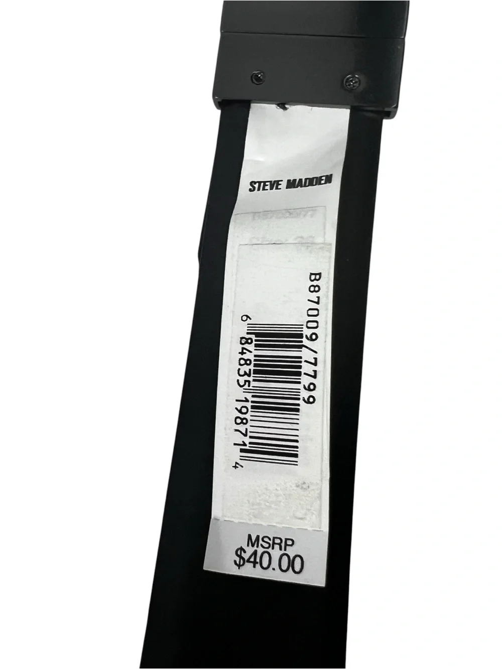 Steve McMadden Men’s Reversible Belt Sz 36 Color Black 1.25” Width NWT $40